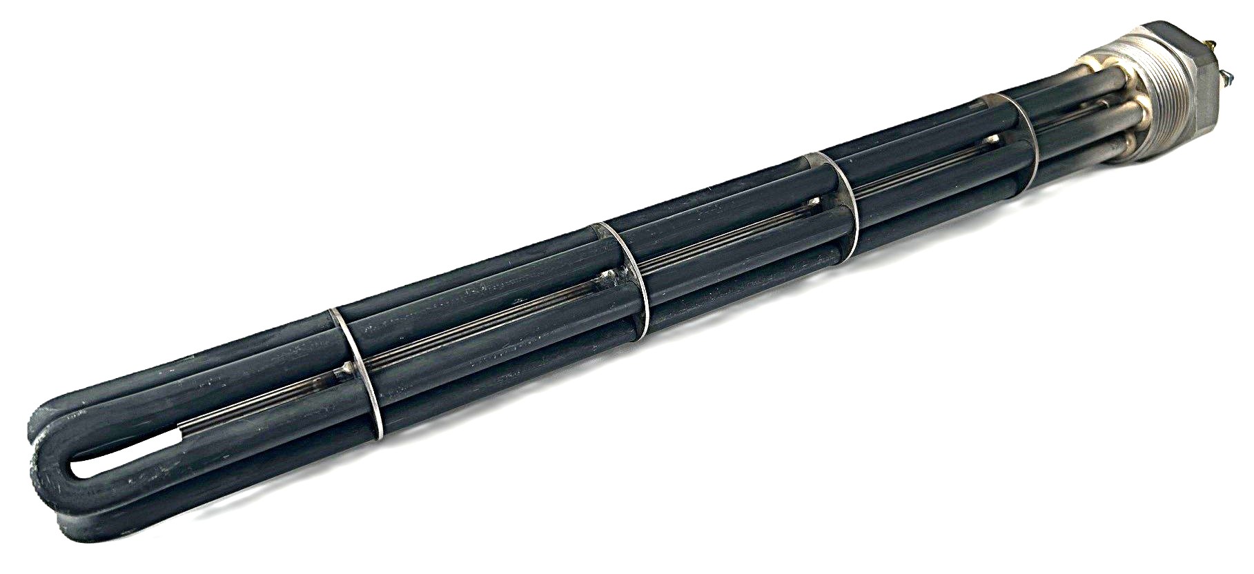 image of square and circular flanged immersion heaters